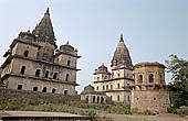 Orchha - Royal Chattris (cenotaphs)